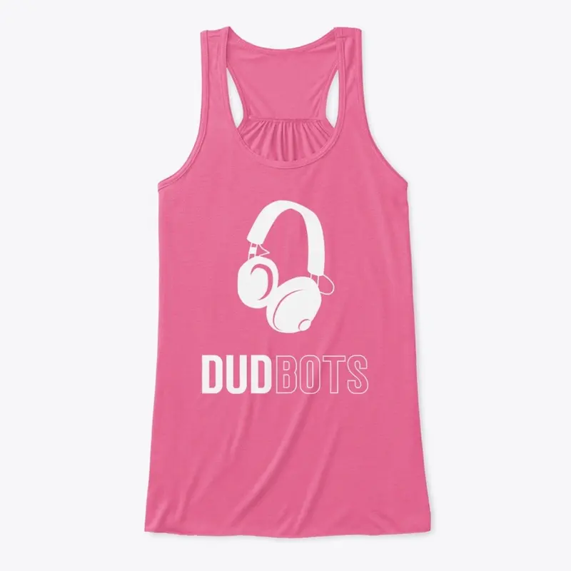 Dudbots | White Logo