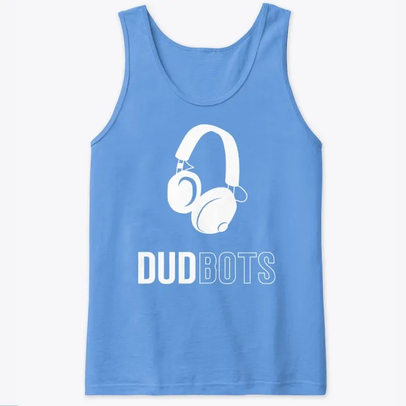 Dudbots | White Logo