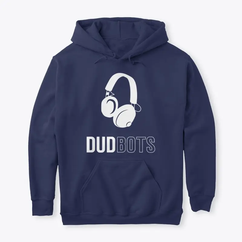 Dudbots | White Logo